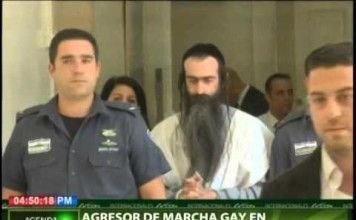 Agresor de marcha gay en Jerusalén se mantendrá detenido