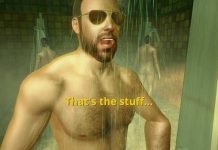 Enjabona a hombres en las duchas con el videojuego ‘Rinse and Repeat’